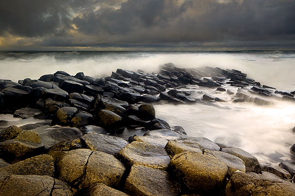 Stormy Giant's Causeway 